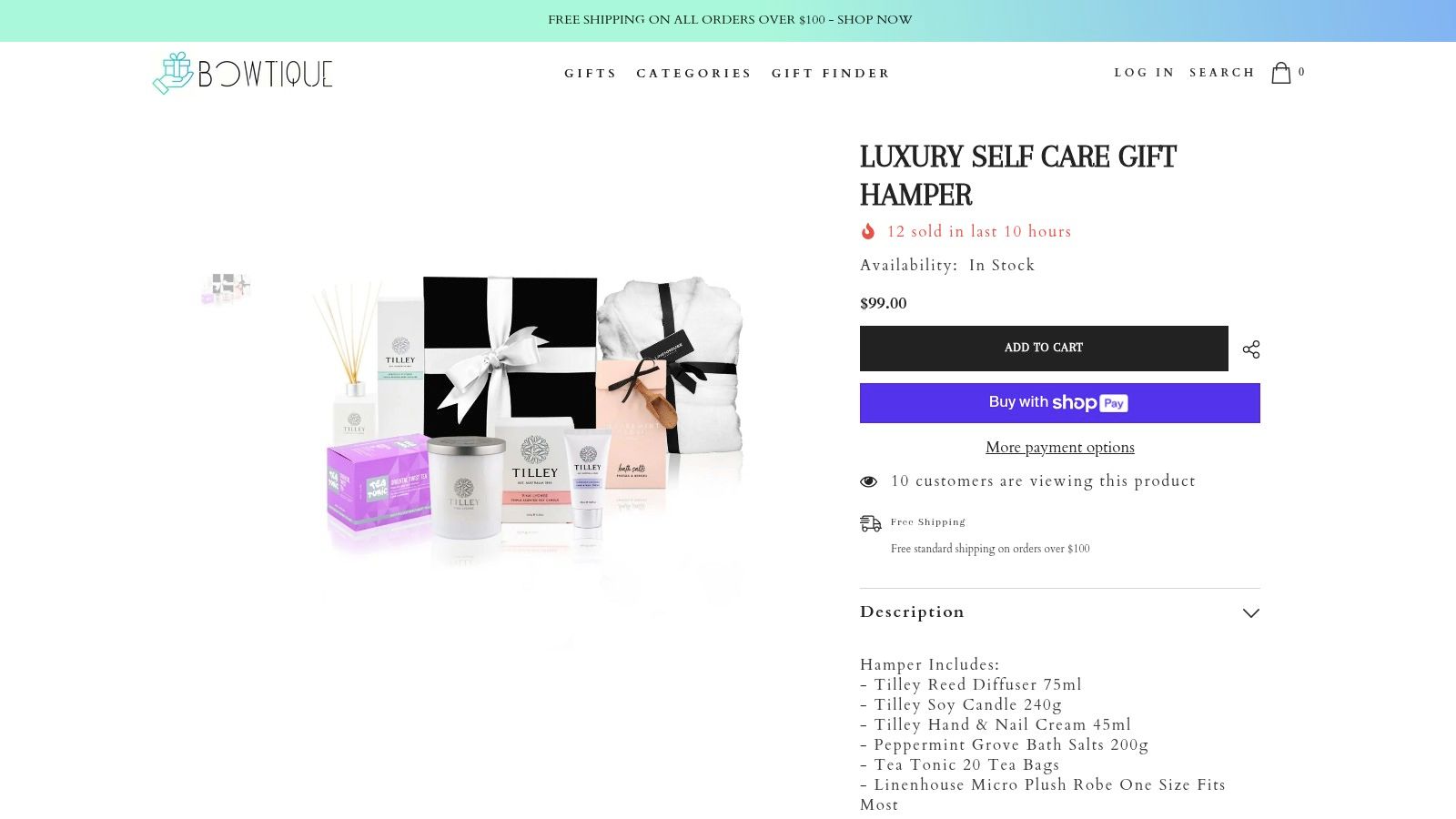 Luxury Self Care Gift Hamper