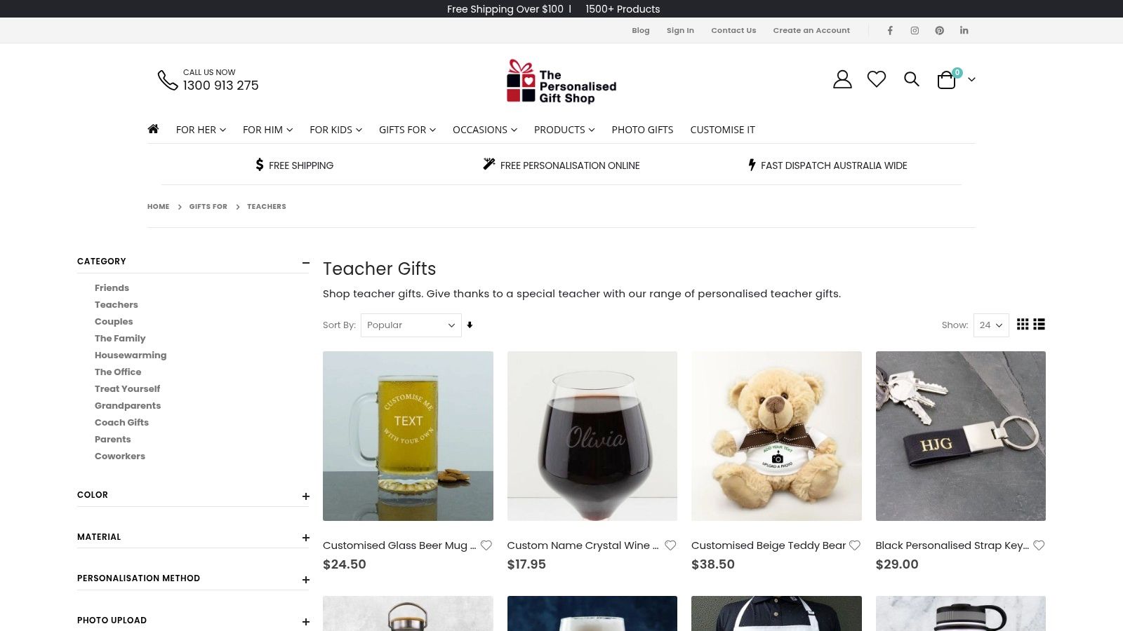 The Personalised Gift Shop