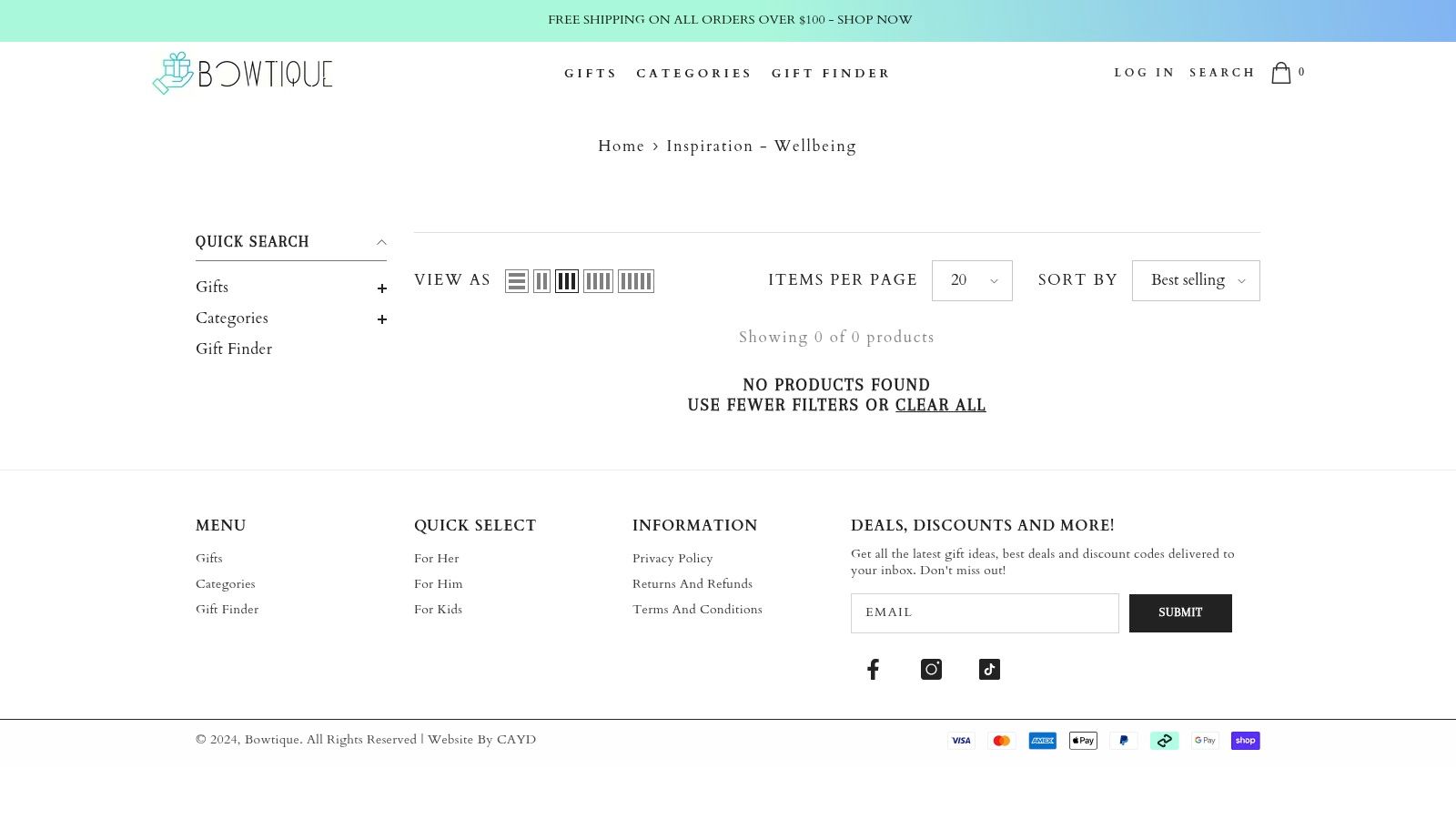 Collections - Inspiration Wellbeing