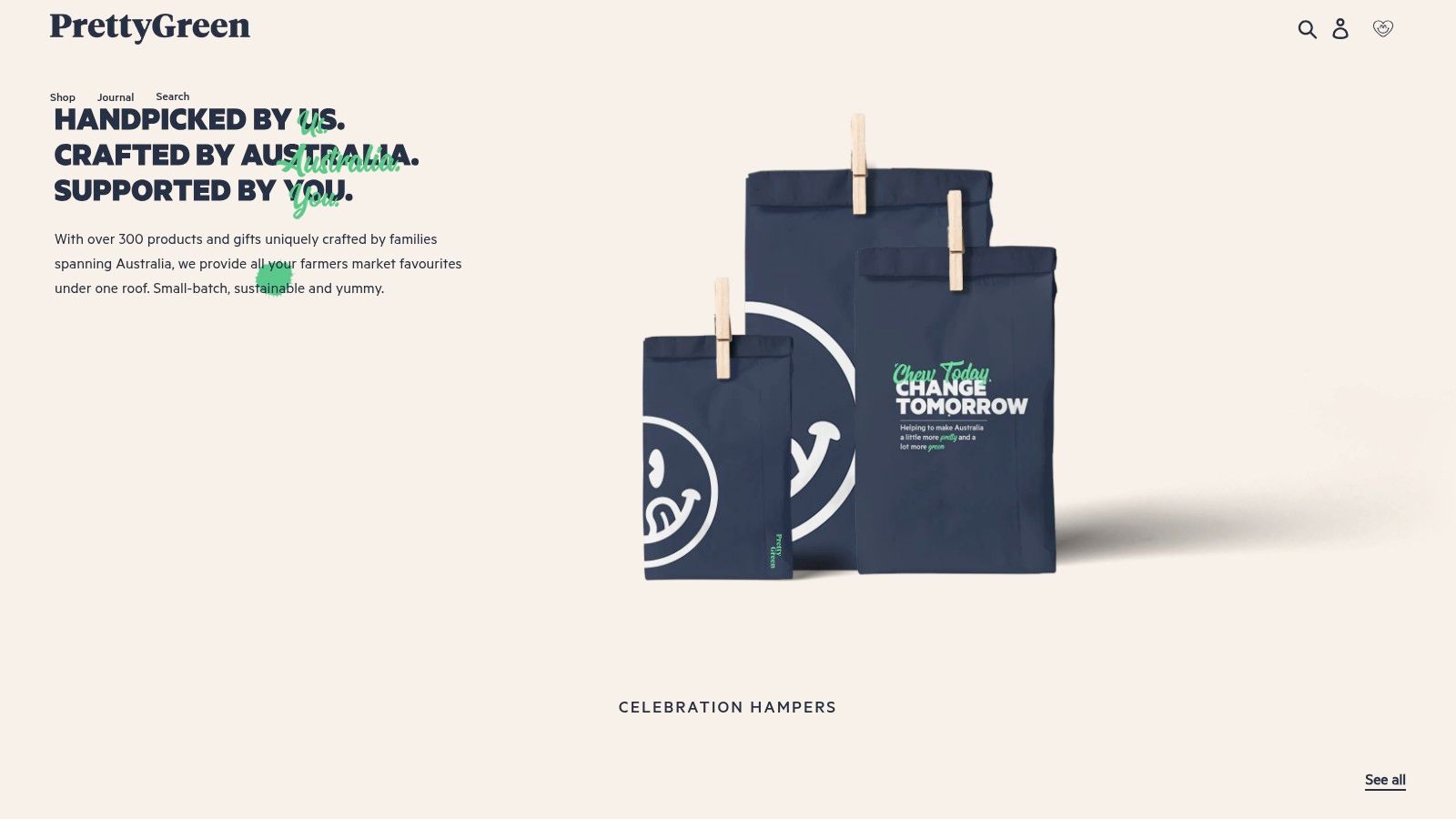 Pretty Green: Curated Hampers with a Local, Sustainable Heart