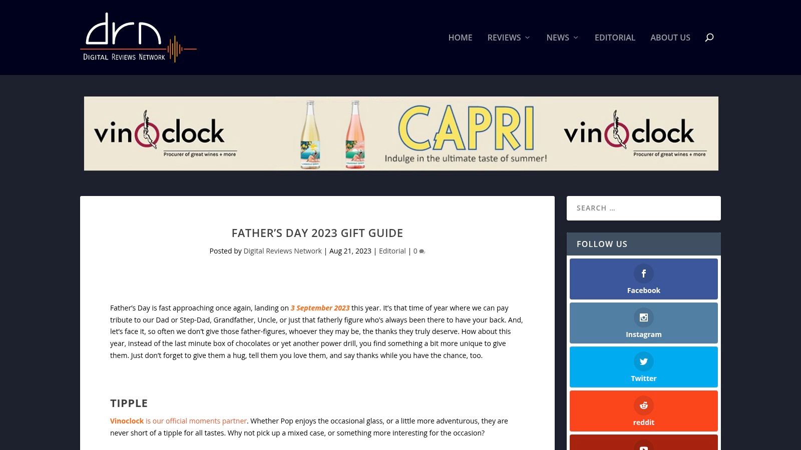Digital Reviews Network