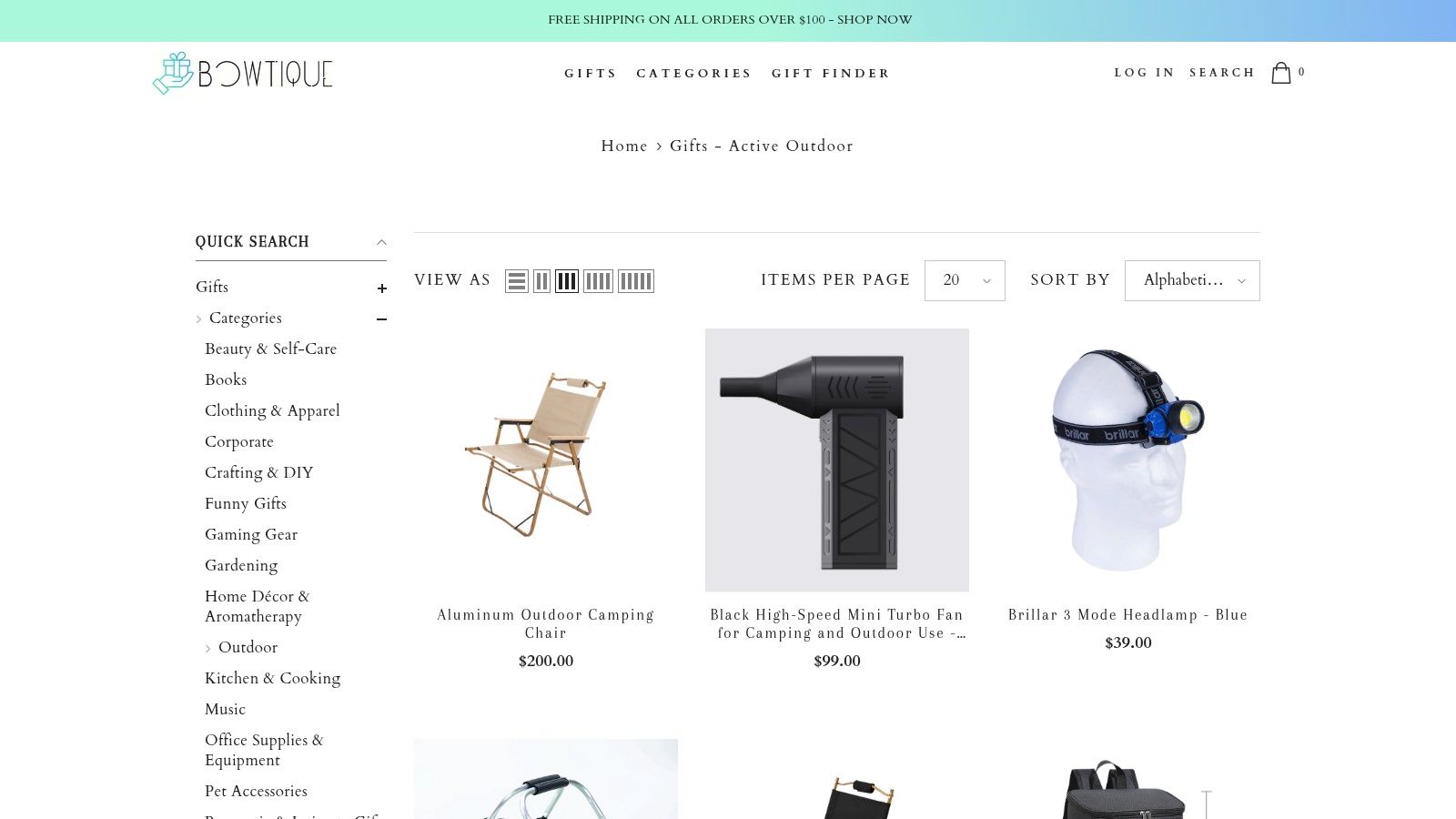 Collections - Gifts Active Outdoor