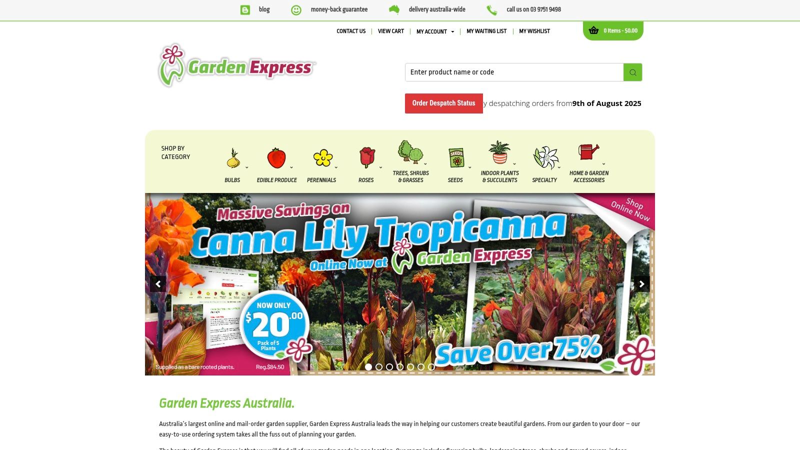 Garden Express (Online Nursery)