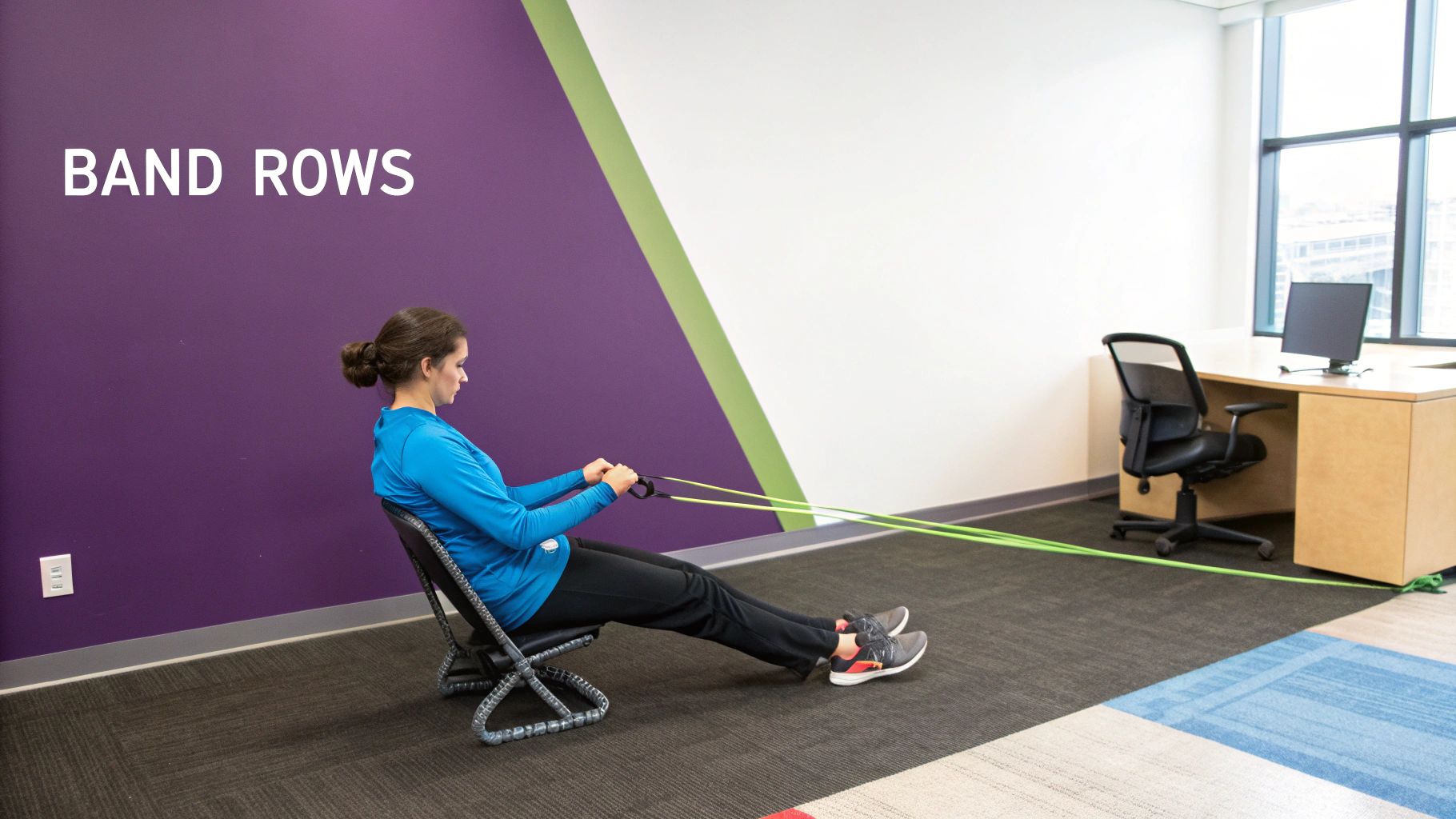 Resistance Band Rows