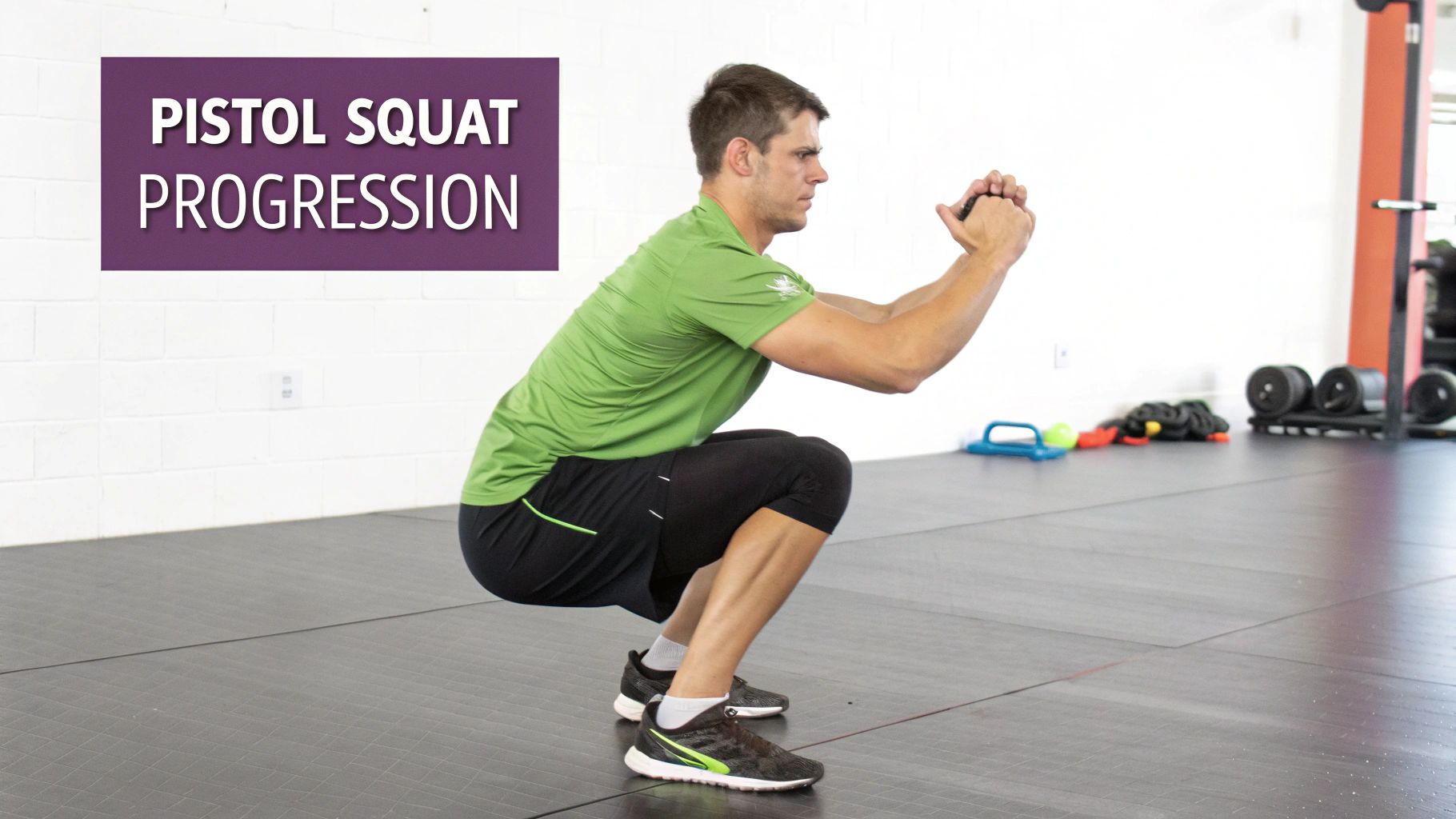 Pistol Squat Progression