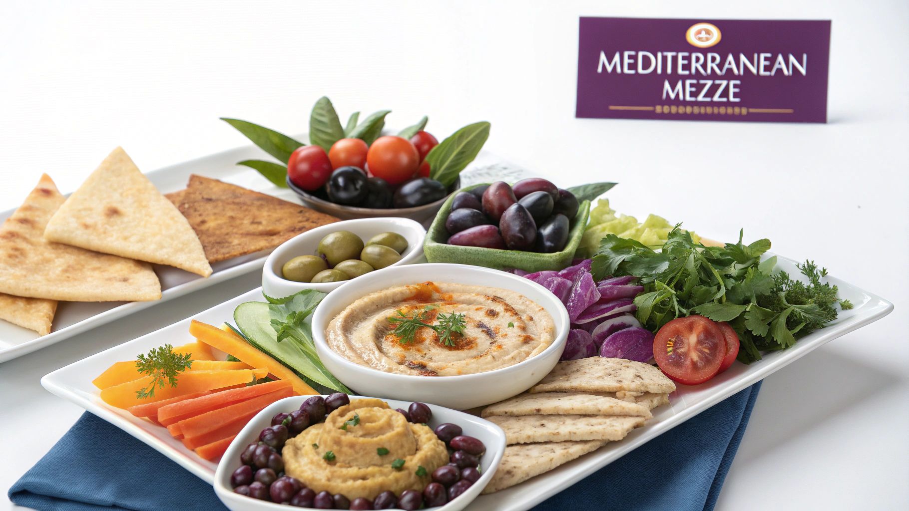 Mediterranean Mezze Plates