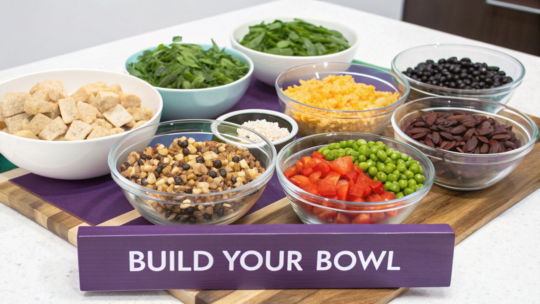 Build-Your-Own Taco or Burrito Bowl Bar