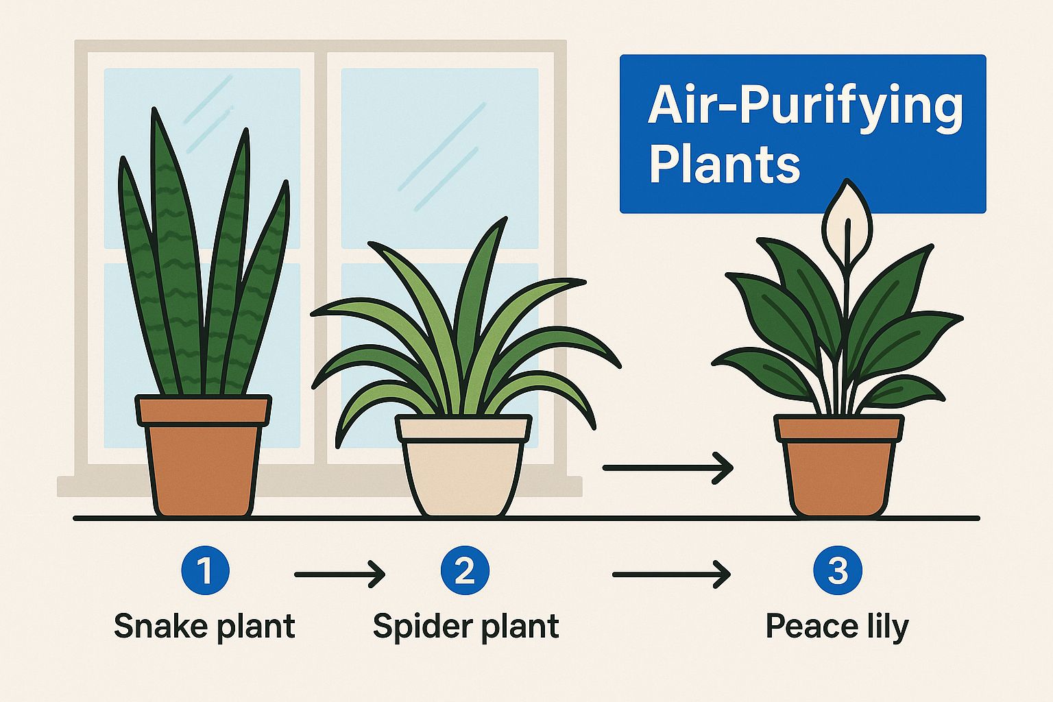 Indoor Plants for Air Purification A Realistic Guide | Indoor Air Quality  Testing Ottawa, Radon Mitigation, Mould Testing Ottawa