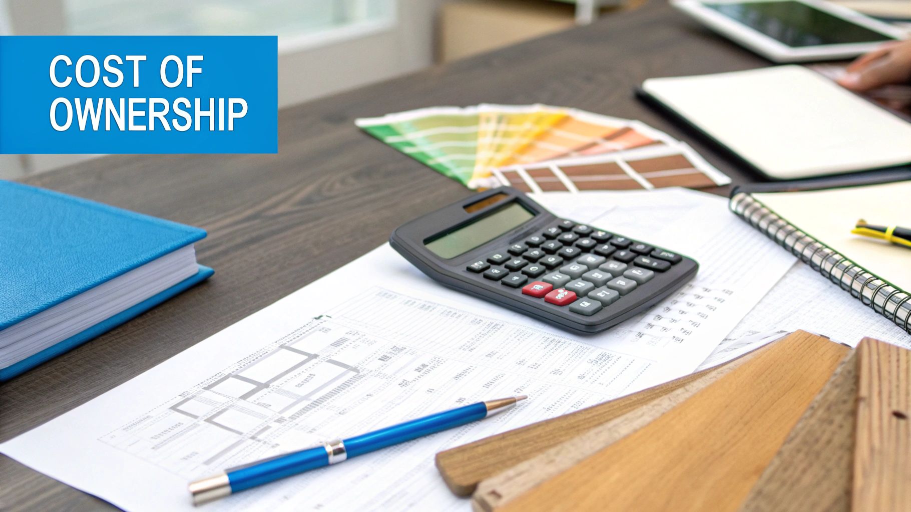 Siding replacement project with cost elements illustrated.