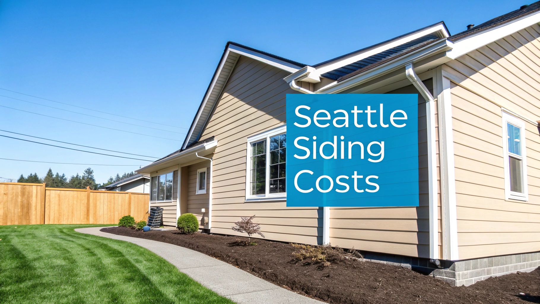 A professional siding installer carefully measuring a HardiePlank board before cutting it.