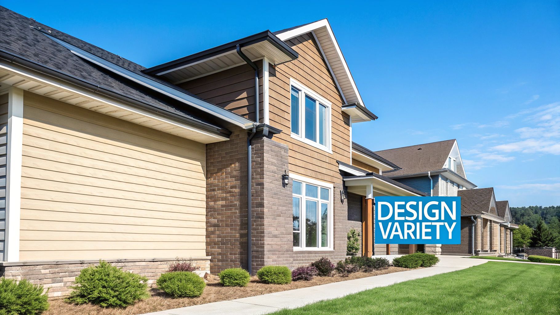A professional installer carefully fitting a siding panel on a residential home