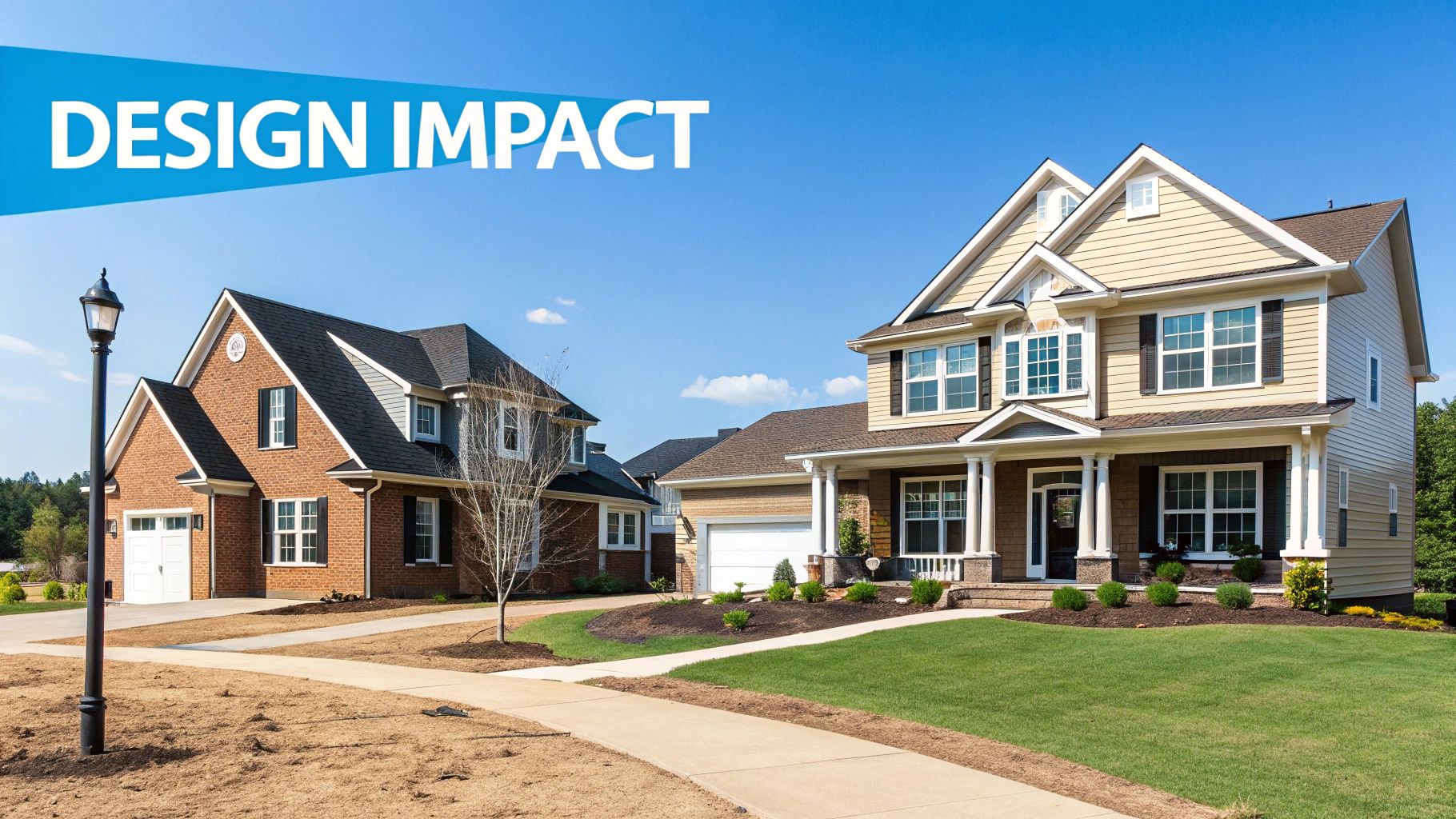 A beautiful Seattle home with newly installed, crisp white HardiePlank siding, showcasing its high-end appearance and curb appeal.