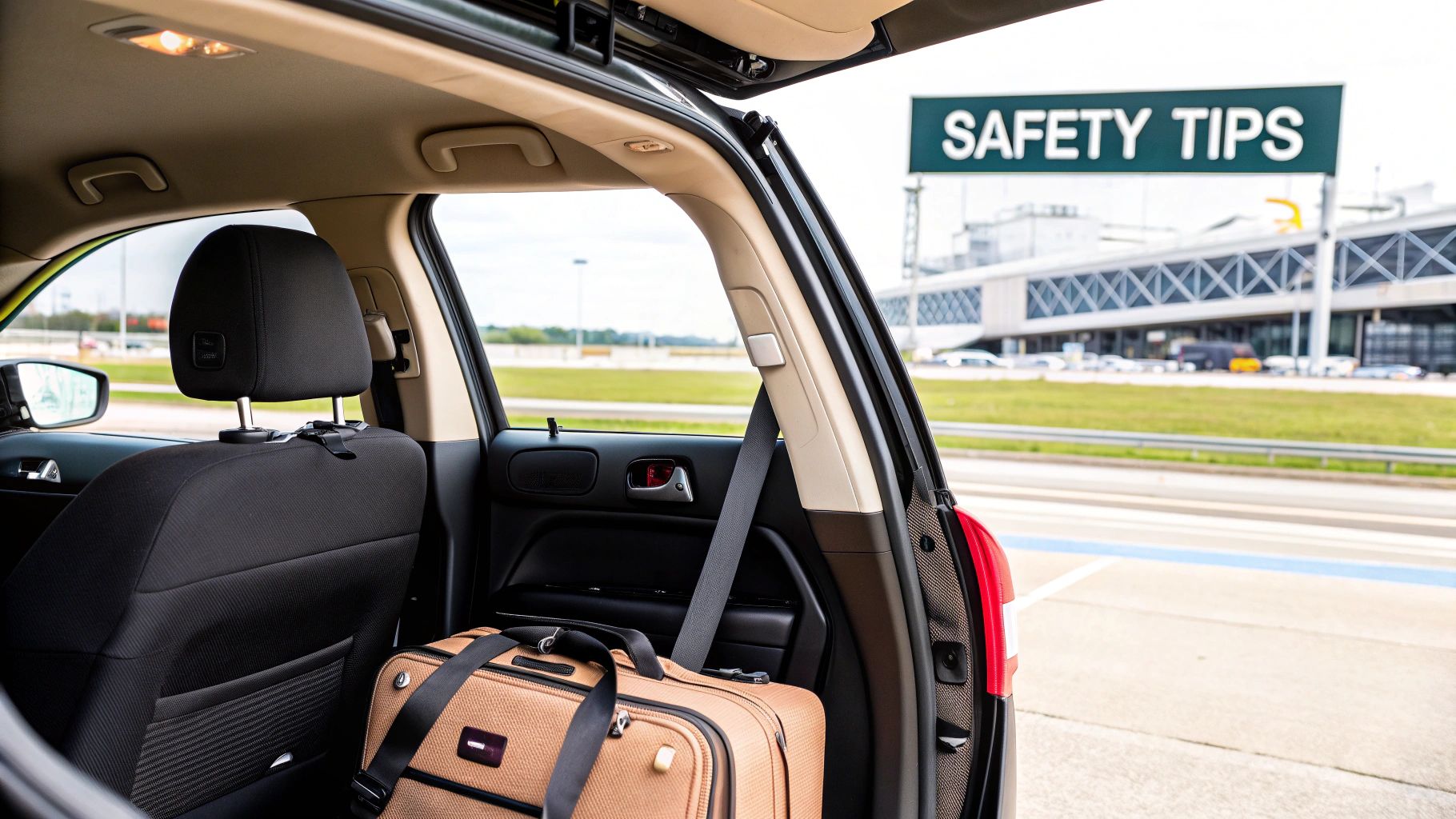 Your Guide to a Taxi Aeroporto Guarulhos Transfer Driver helping a traveler with luggage for their taxi aeroporto guarulhos