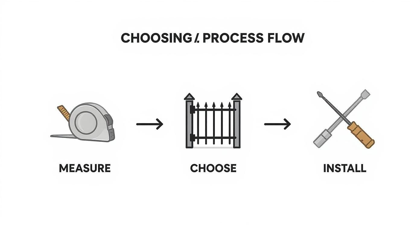 Infographic about how to baby proof stairs