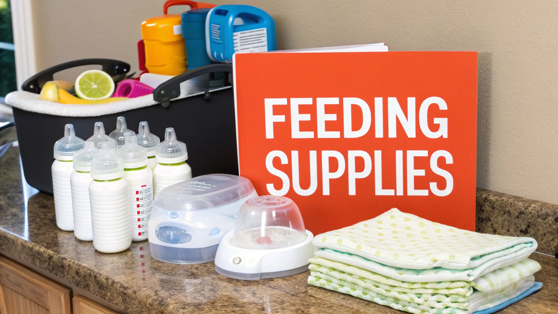 Prepare Feeding Supplies (Breast and/or Bottle)