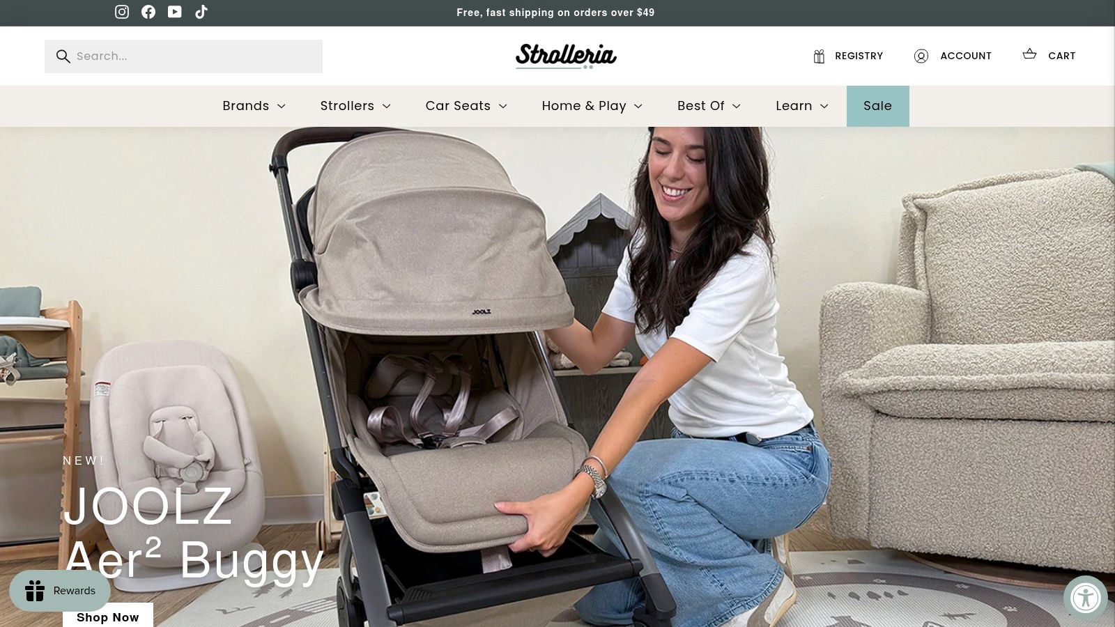 Strolleria (Specialty Baby Gear Retailer)