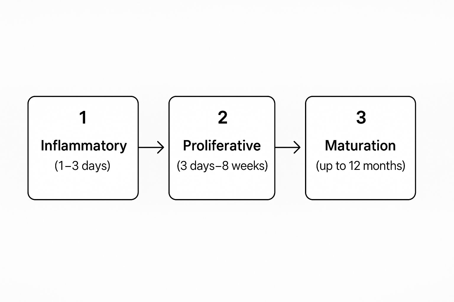 Infographic about nose piercing healing time