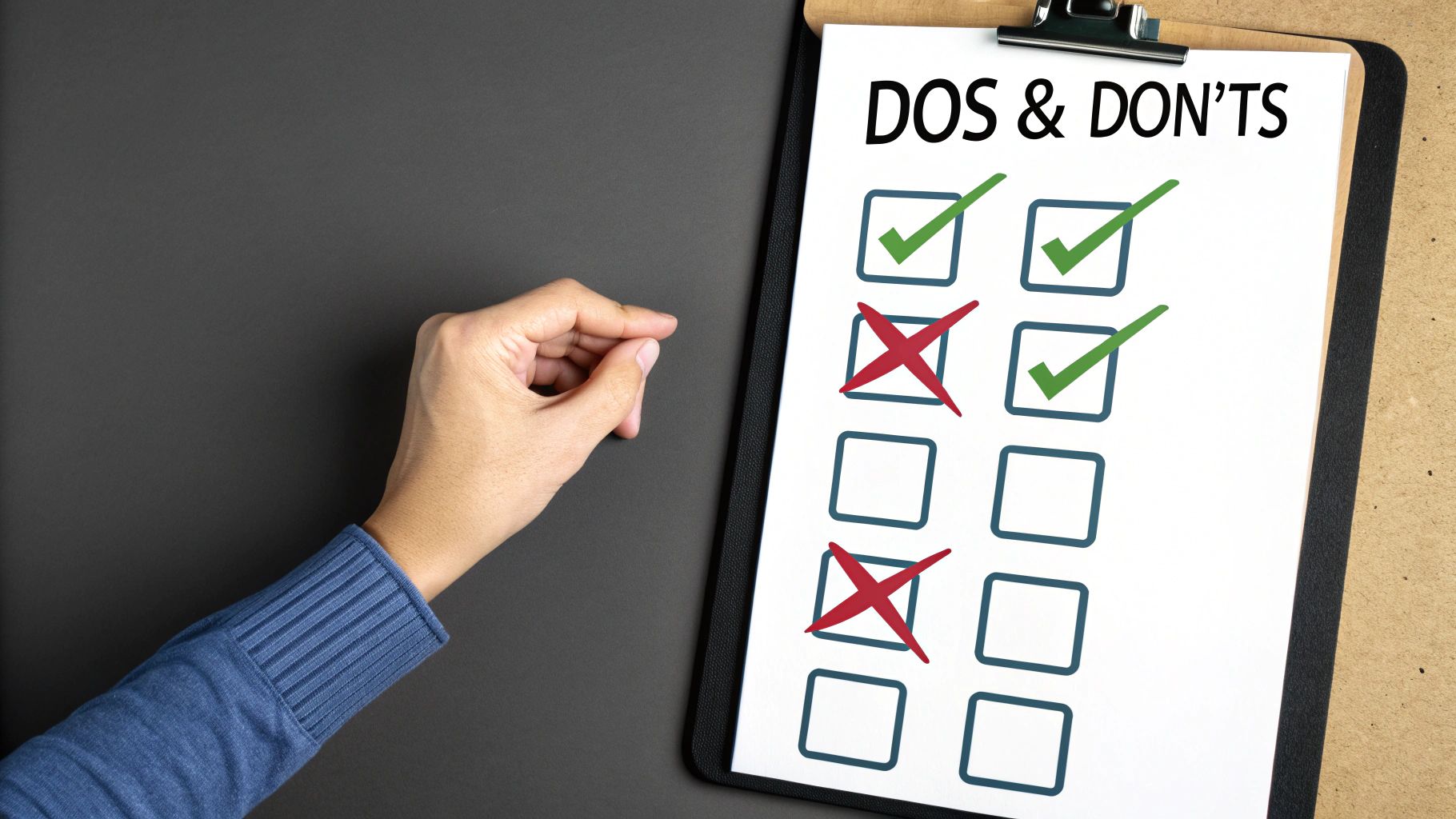 A person closely examining their industrial piercing in a mirror, looking for signs of irritation.