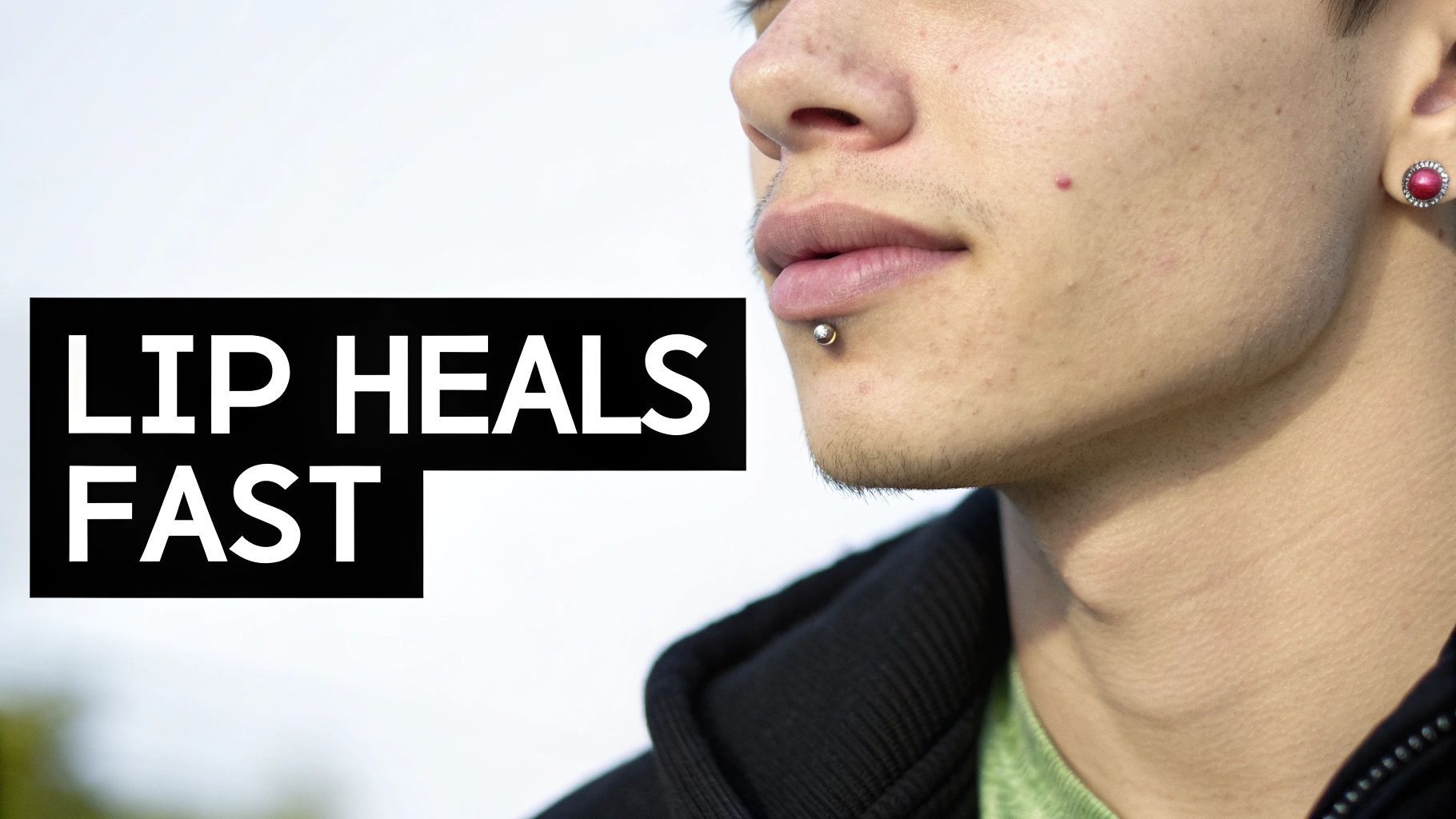 Lip Piercing (Labret)