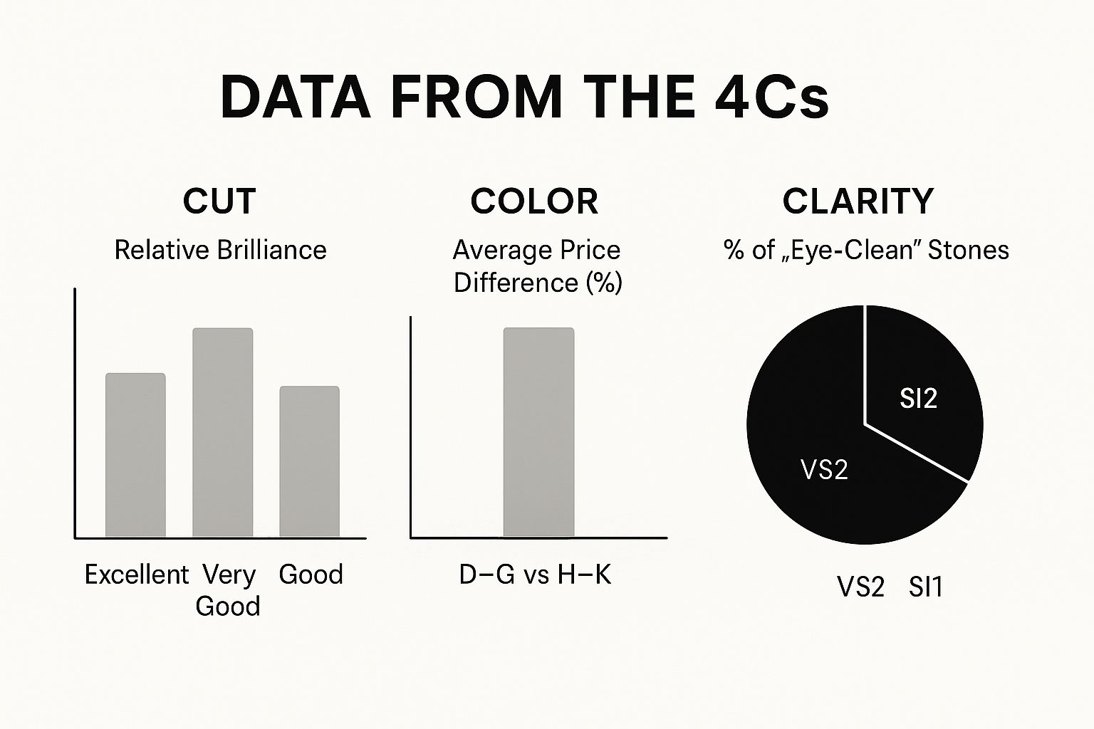 Infographic about how to choose engagement ring
