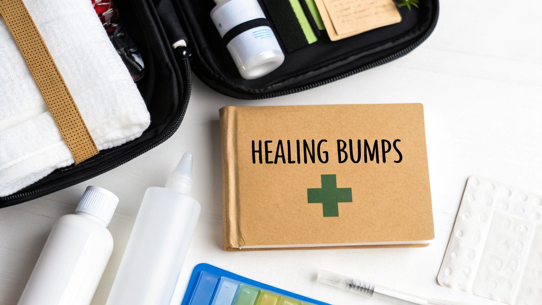 A person showing their nipple piercing.