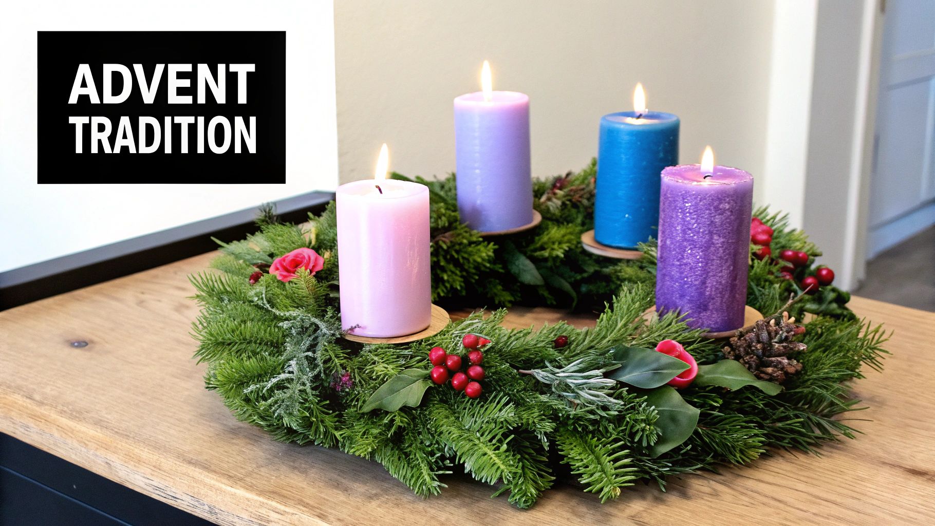 Advent Wreath Candle Arrangements