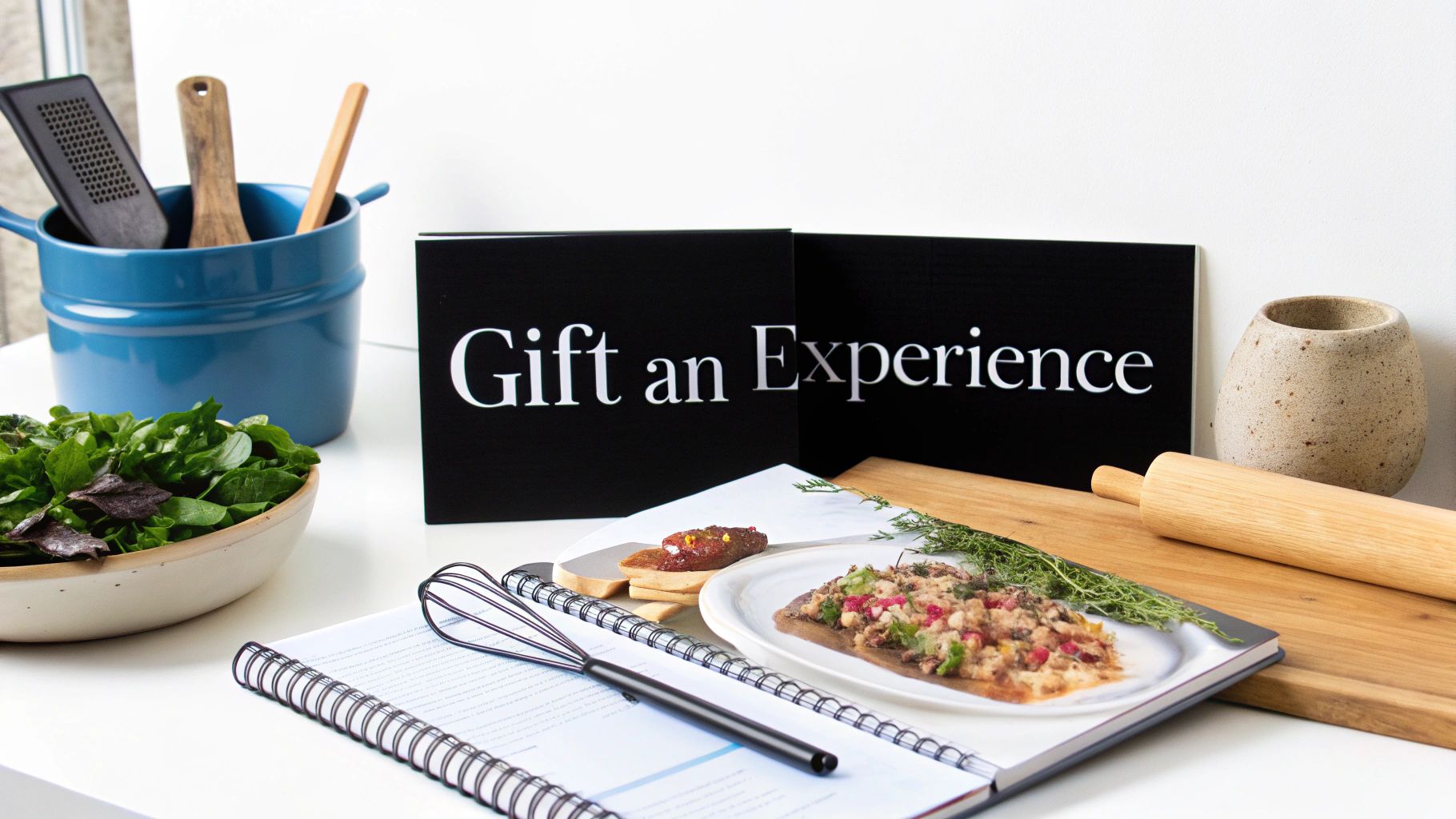 A happy couple laughing together while participating in a pottery class.