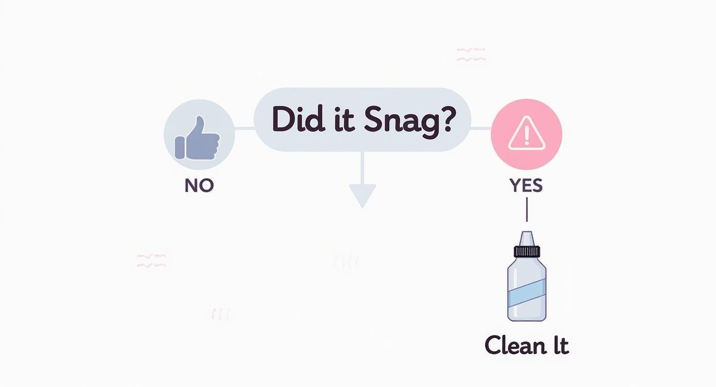 Infographic about nipple piercing maintenance