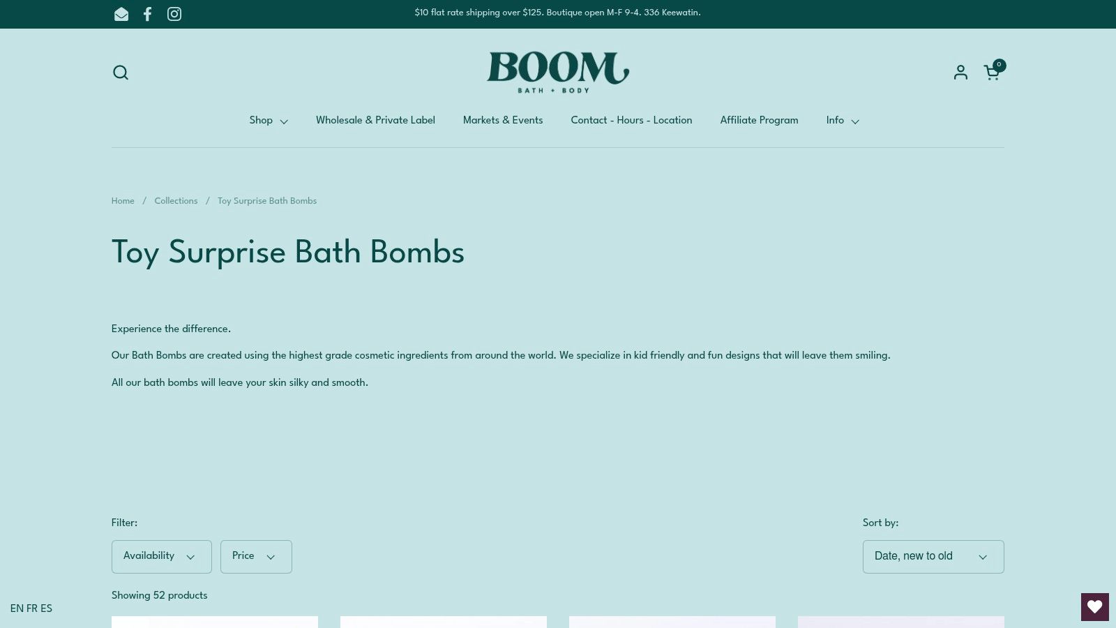 BOOM BATH & BODY