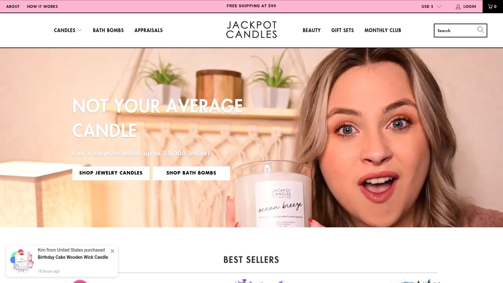 Jackpot Candles