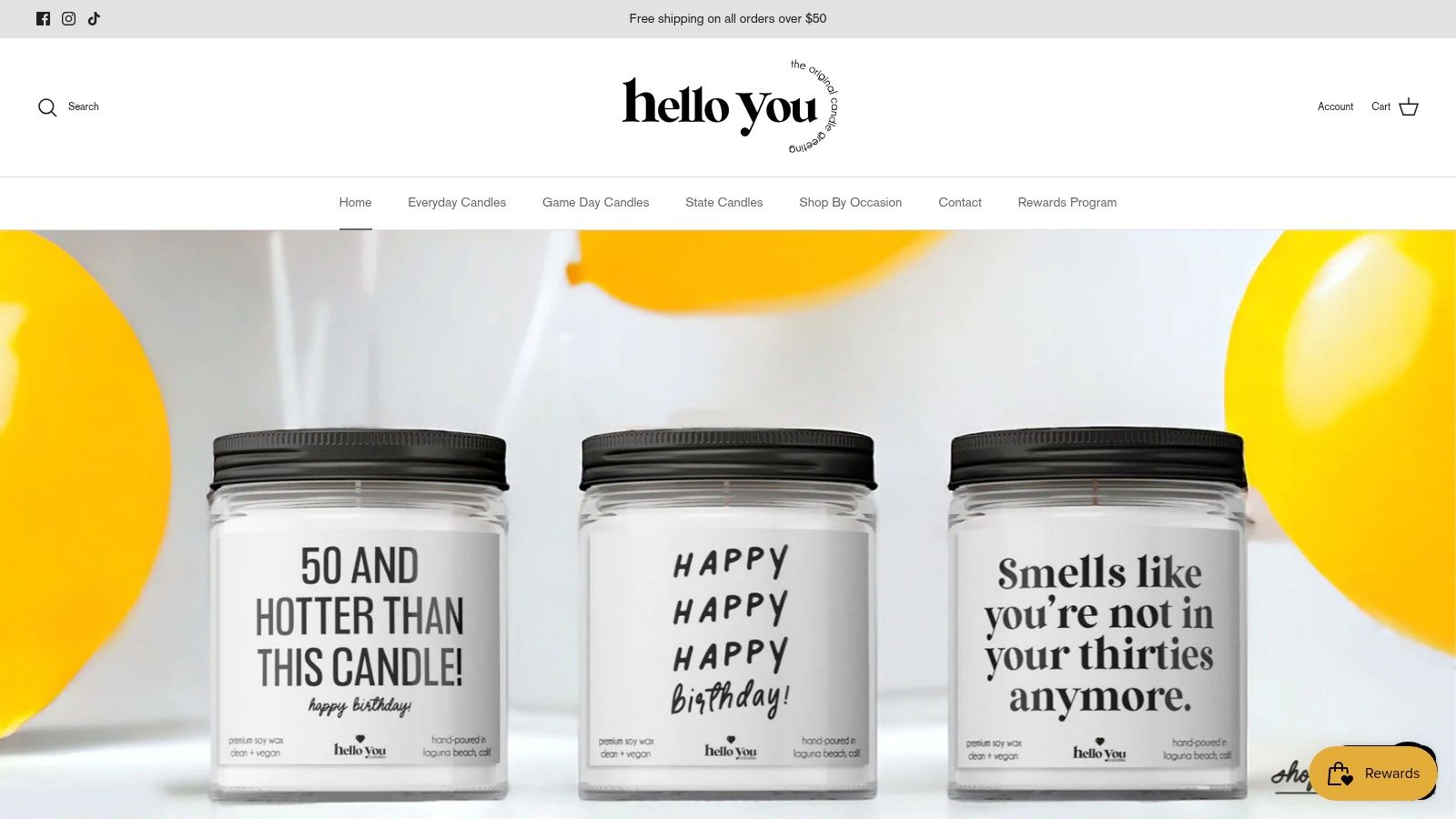 Hello You Candles