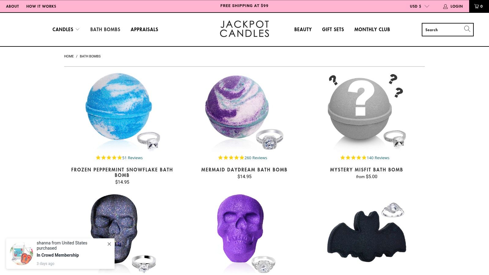 Jackpot Candles: A Ghoulishly Glamorous Surprise