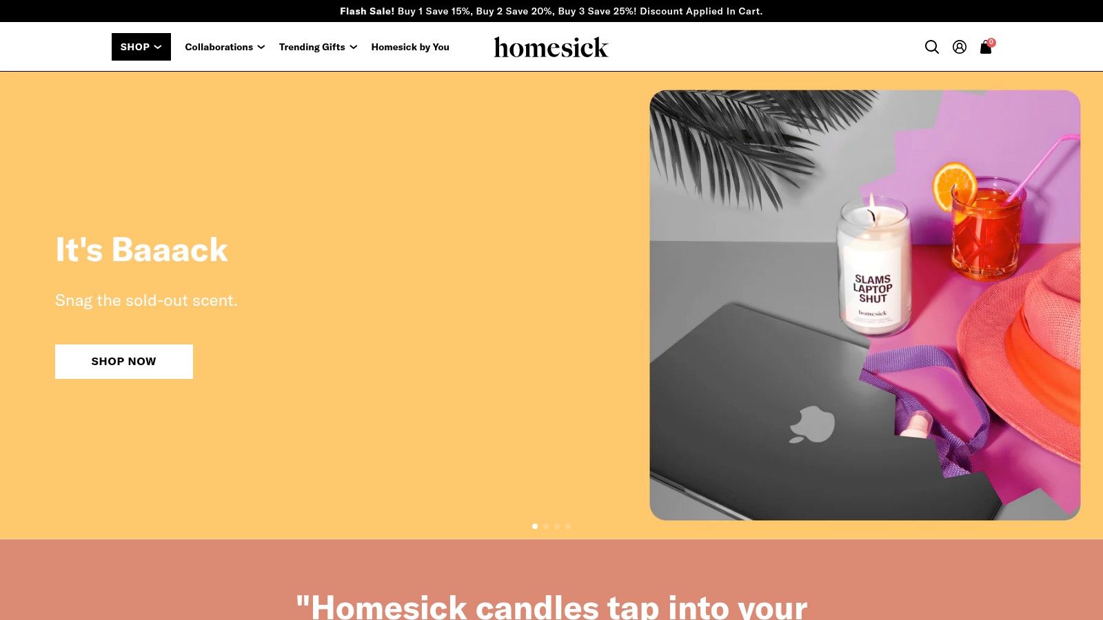 Homesick Candles
