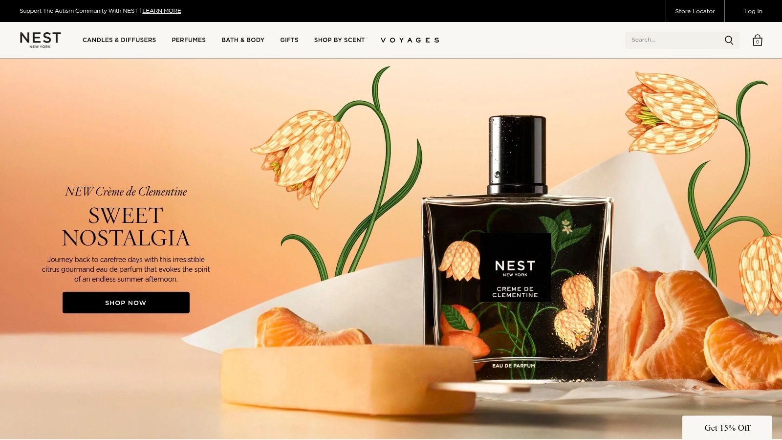NEST New York (Wellness: Driftwood & Chamomile)