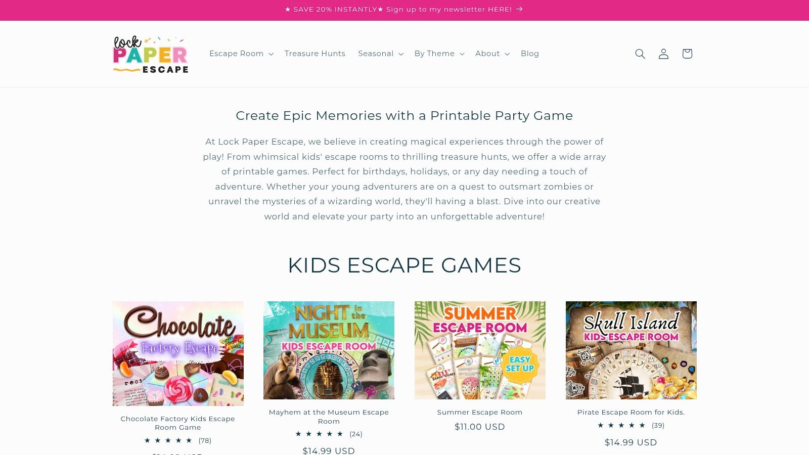 Lock Paper Scissors / Lock Paper Escape