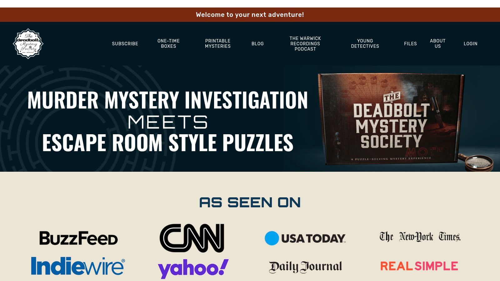 Deadbolt Mystery Society (DMS)