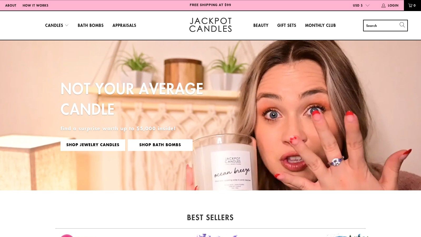 Jackpot Candles