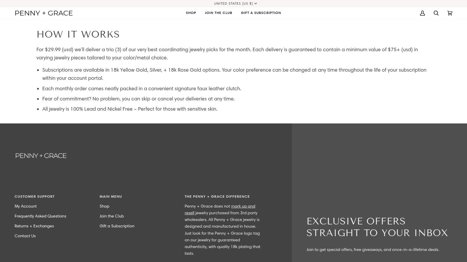 Penny + Grace – Jewelry Club