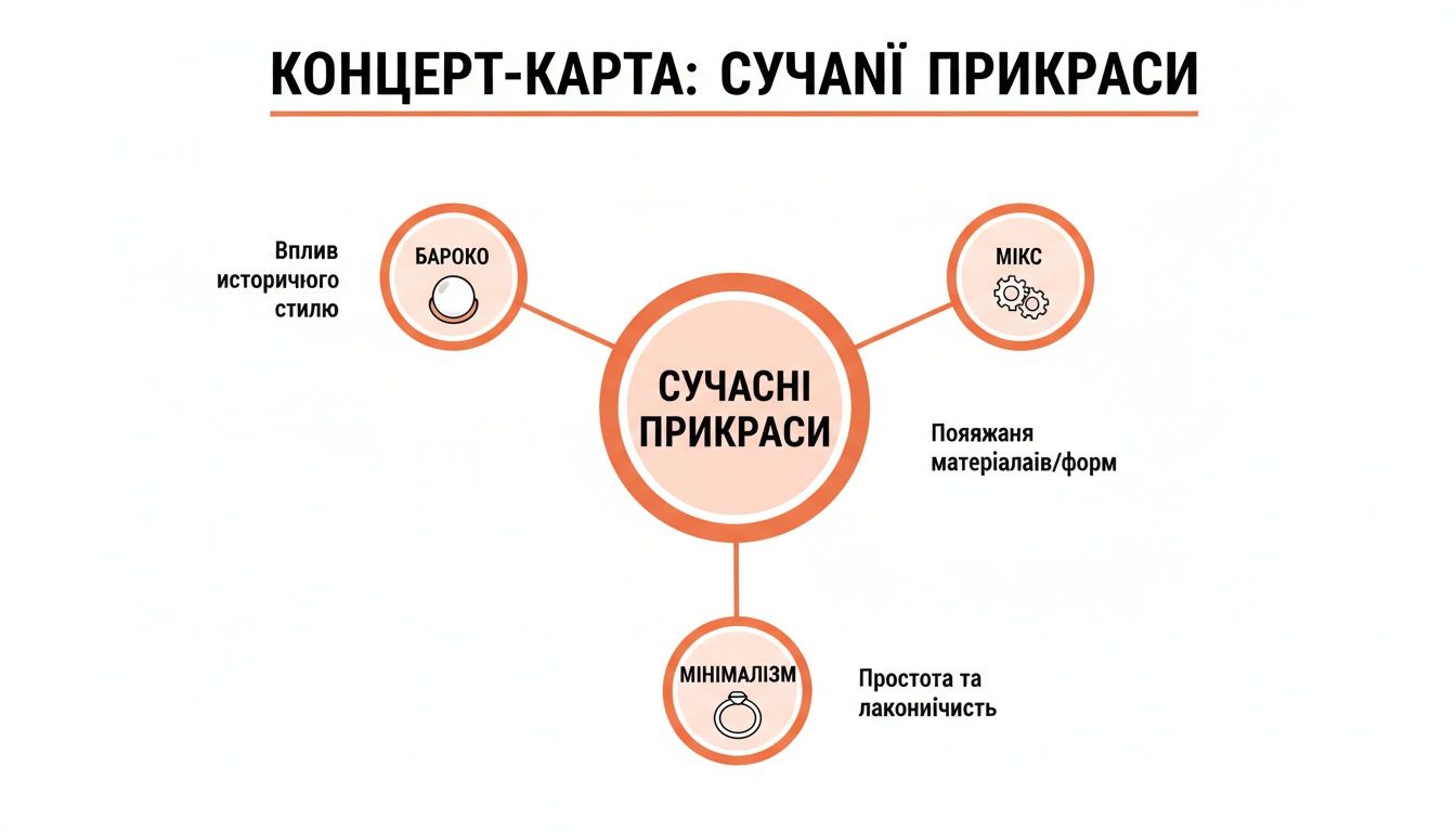 Infographic about сучасні українські прикраси