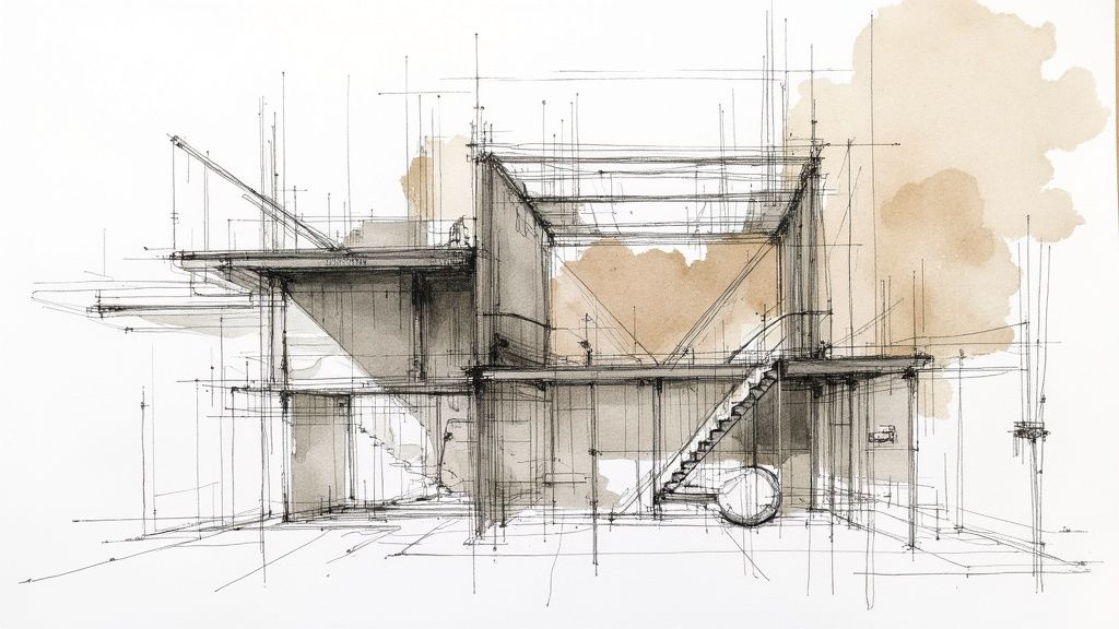 Жінка в елегантному образі з топом на бретелях і брюками