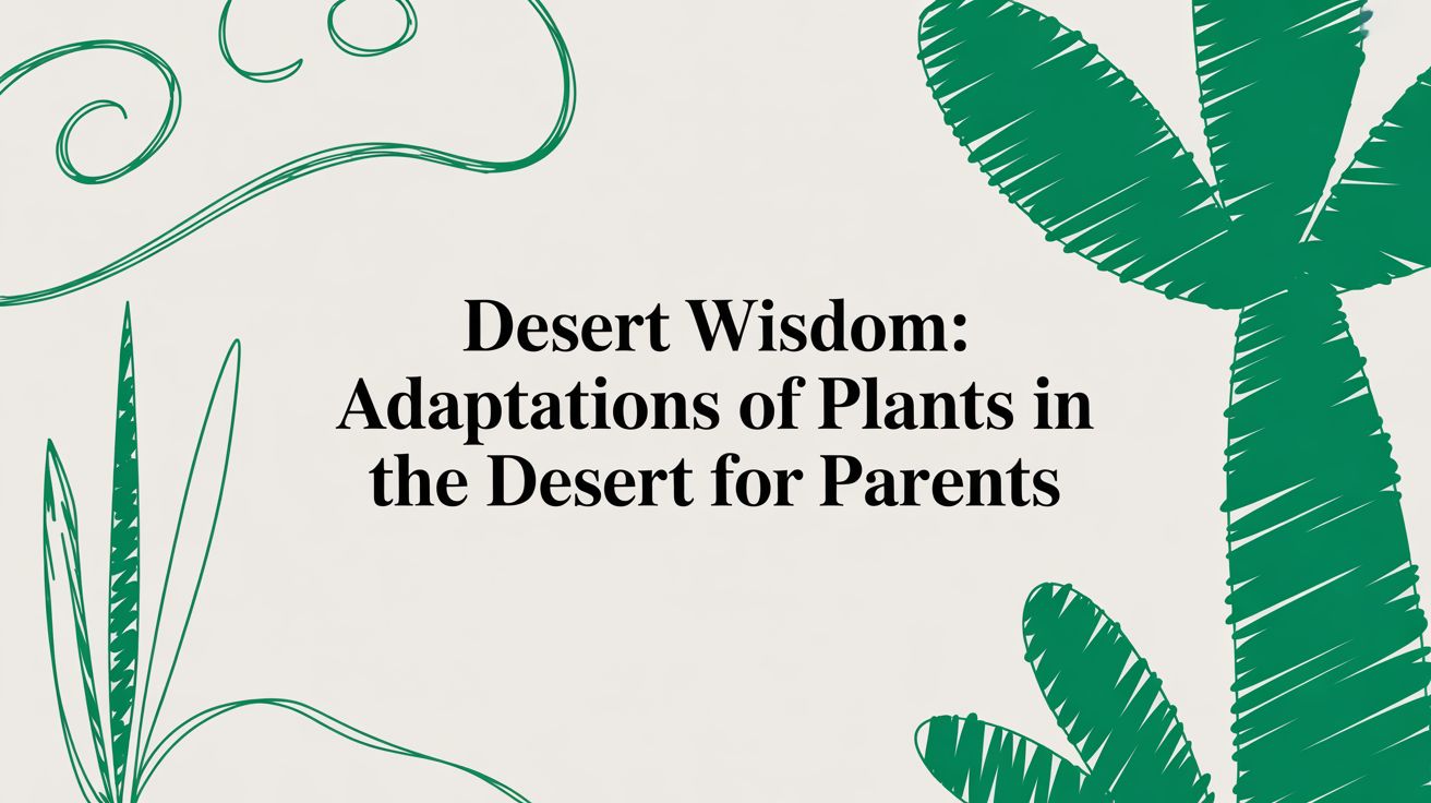 Desert Wisdom: How Plants Survive in the Desert as Signs of Allah’s Power