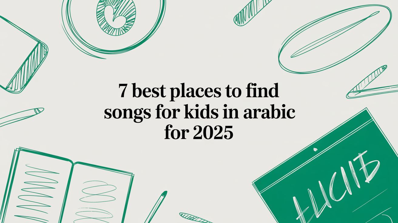 7 Best Places To Find Songs for Kids in Arabic for 2025