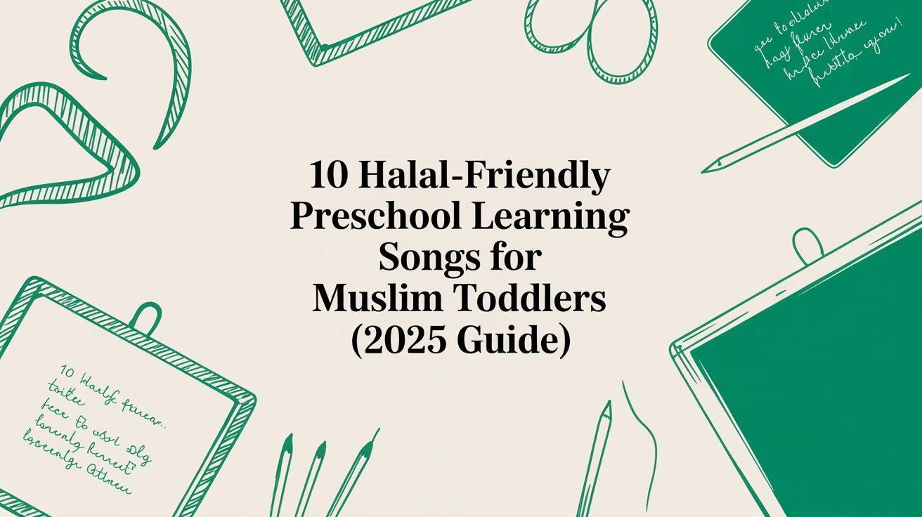 10 Halal-Friendly Preschool Learning Songs for Muslim Toddlers (2025 Guide)
