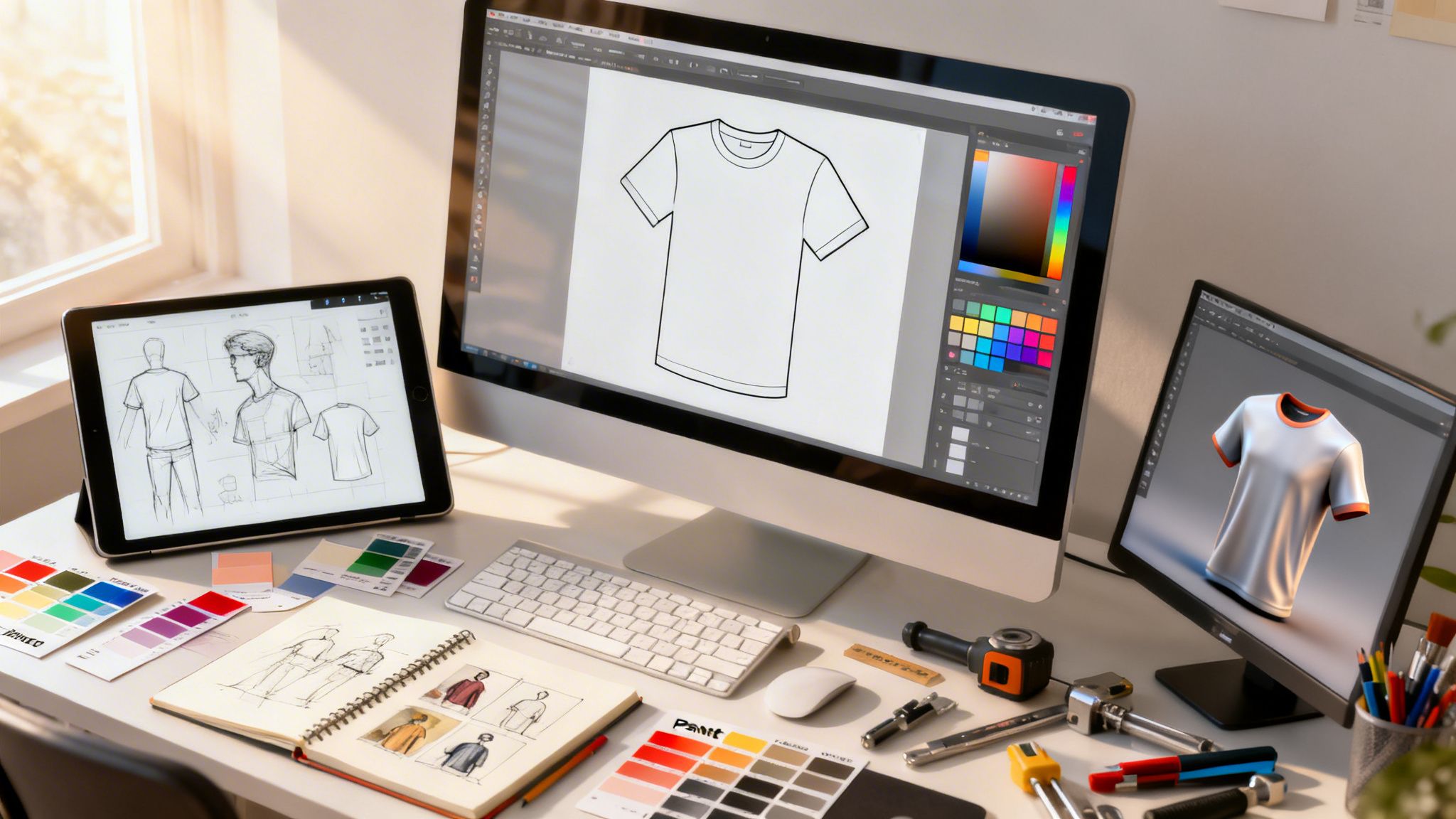 A Studio-Grade Guide to Modern T Shirt Design