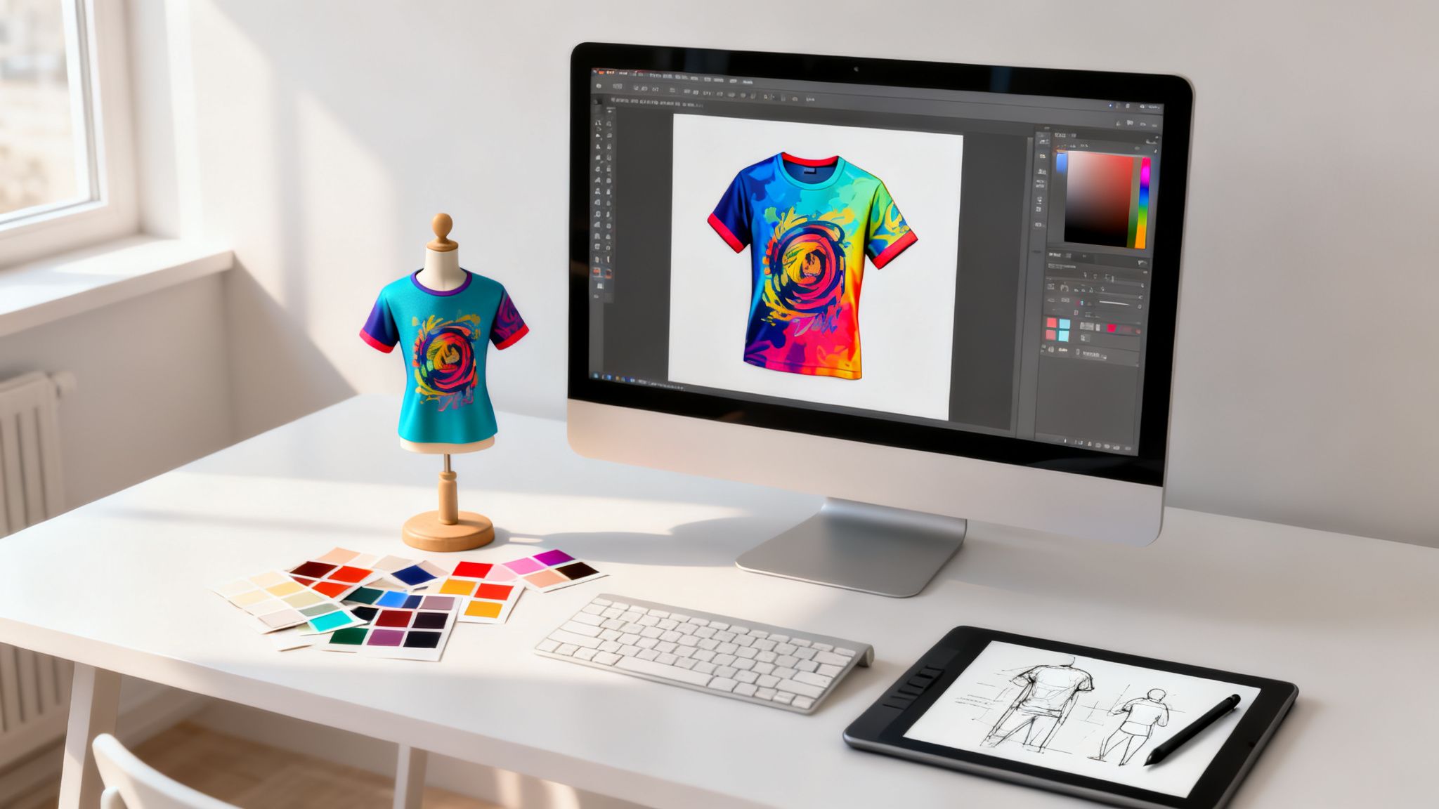 How to design t shirt: From Concept to Final Print