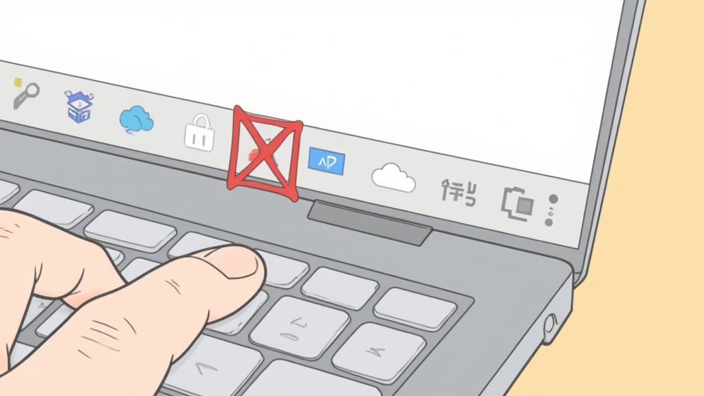 A person looking at a computer screen with a frustrated expression.