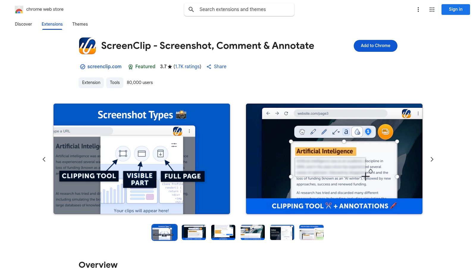 ScreenClip – Screenshot, Comment & Annotate