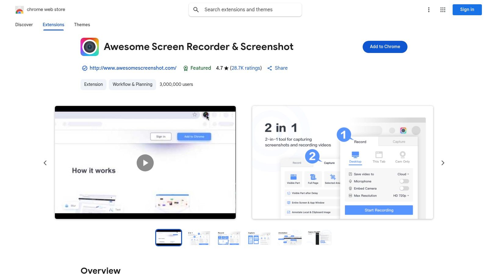 Awesome Screenshot & Recorder
