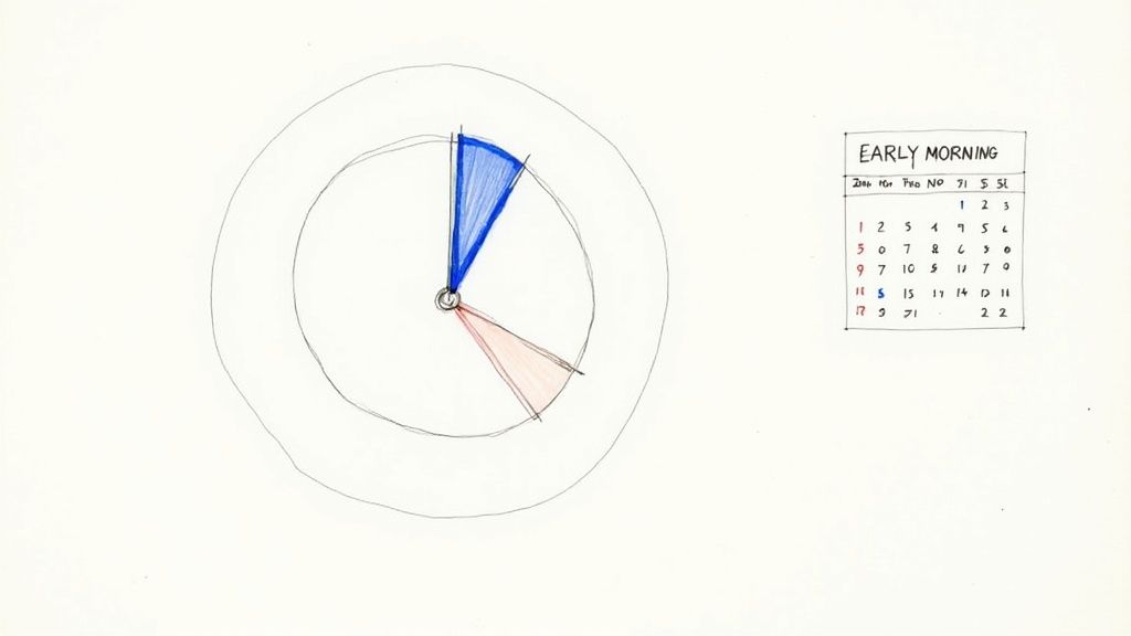 Search During Optimal Timing Windows