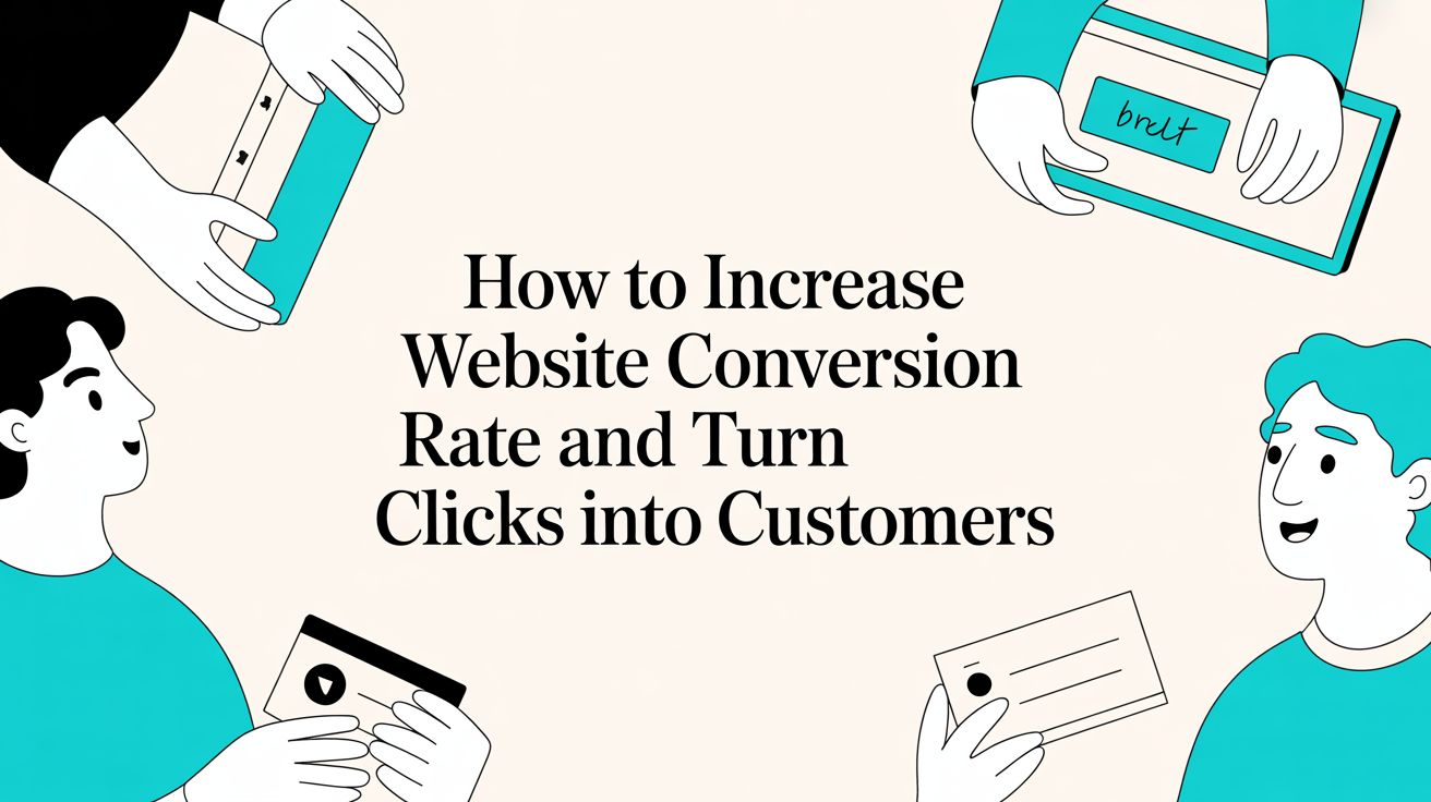 How to Increase Website Conversion Rate and Turn Clicks Into Customers ...